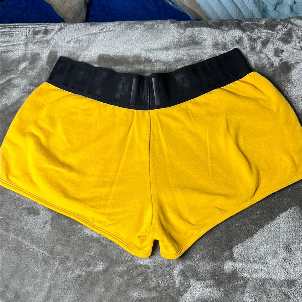 PINK Victoria's Secret Women's Yellow Shorts